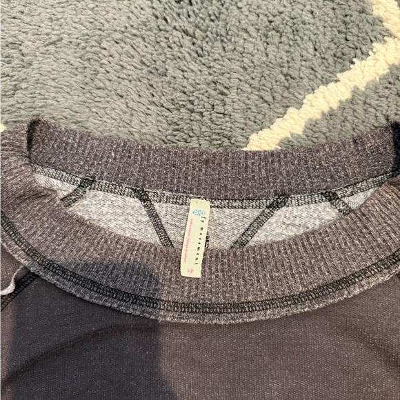 Free People Sun Seeker Sweatshirt Gray - Picture 4 of 8